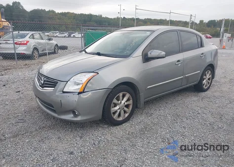 2012 Nissan Sentra 2.0 Sl из США, поврежденный, VIN 3N1AB6AP6CL705778